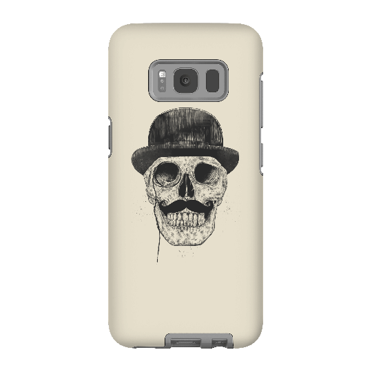 Balazs Solti Monocle Skull Phone Case for iPhone and Android - Samsung S8 - Tough Case - Matte