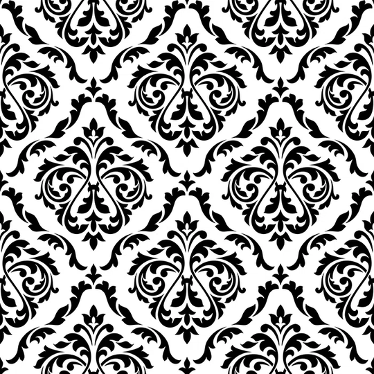 Walllpaper Roll 416X254cm Mural Decoration Kitchen Livingroom Bedroom Wallpaper Material With Print - Damask Floral