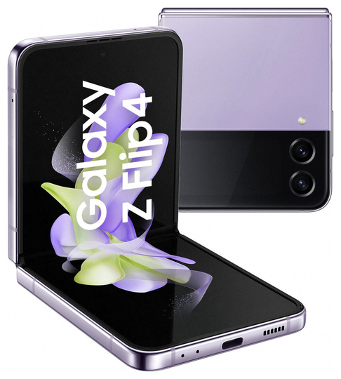 SIM Free Samsung Galaxy Z Flip4 5G 128GB Mobile Phone Purple