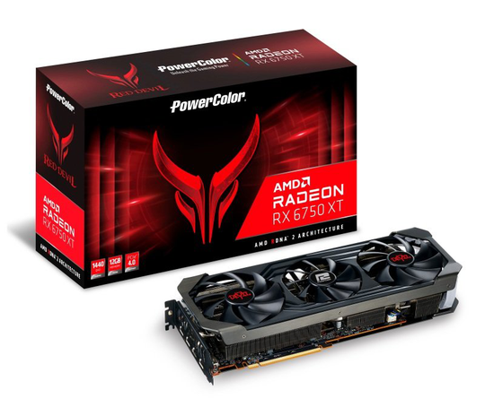 PowerColor Radeon RX 6750 XT 12GB Red Devil Graphics Card