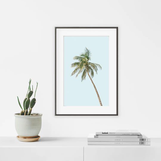 Coconut Tree - Picture Frame Photograph Print on Paper