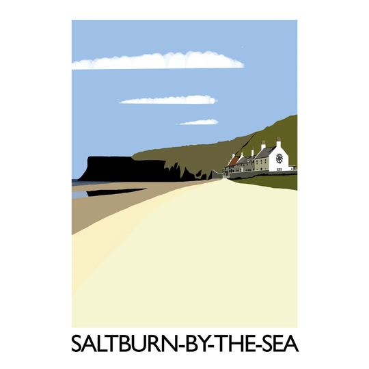 'Saltburn-by-the-Sea 3' Graphic Art