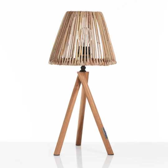 Twisted 50cm Tripod Table Lamp