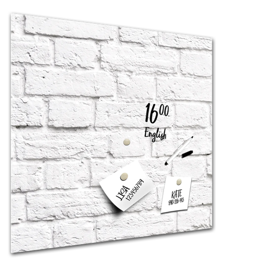 Bricks Magnetic Wall Mounted Memo Board
