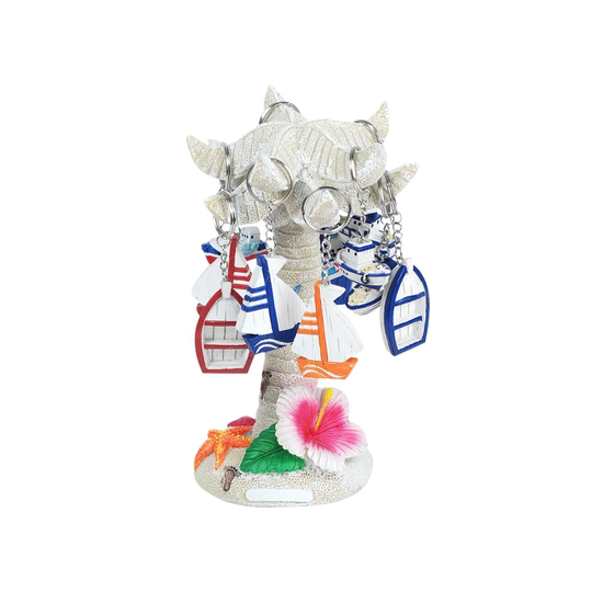 Villas Keychains Bust Sculpture