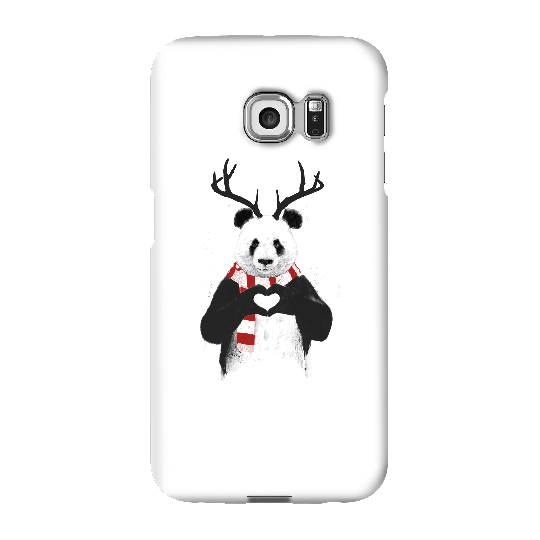 Balazs Solti Winter Panda Phone Case for iPhone and Android - Samsung S6 Edge - Snap Case - Gloss