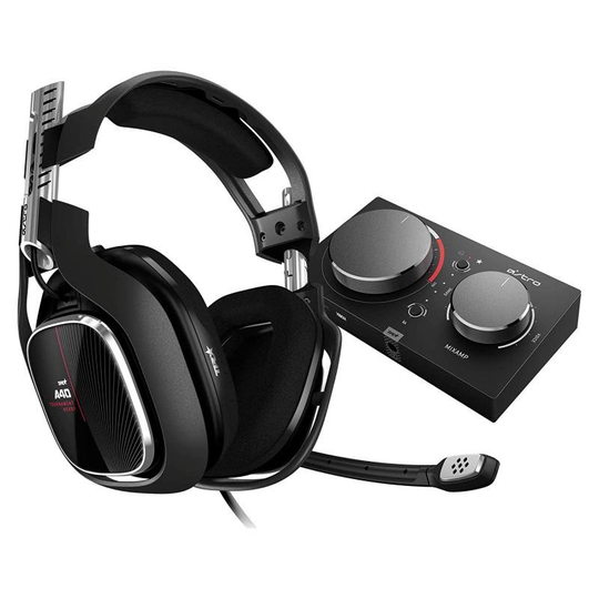 ASTRO Gaming A40 TR Wired Gaming Headset + MixAmp Pro TR Gen 4 for Xbox & PC - Black/Red (with Dolby Sound)