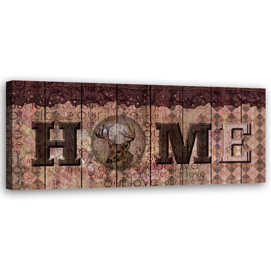 Canvas Print, Brown Quotes 16939