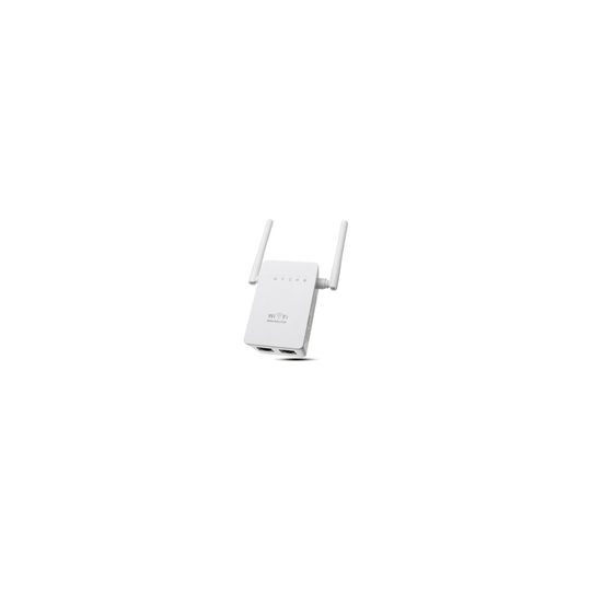300Mbps 802.11 Dual Antennas Wireless Wifi Range Repeater Booster AP Router UK Plug