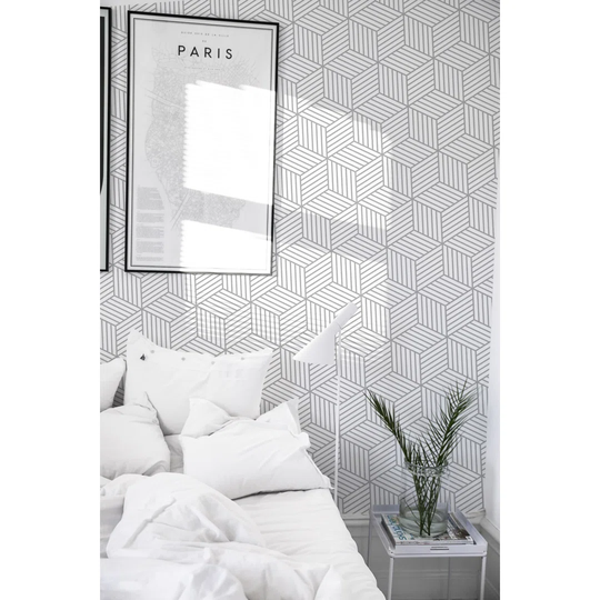 Ahriella 2.08m x 1.46m Matte Wallpaper Roll