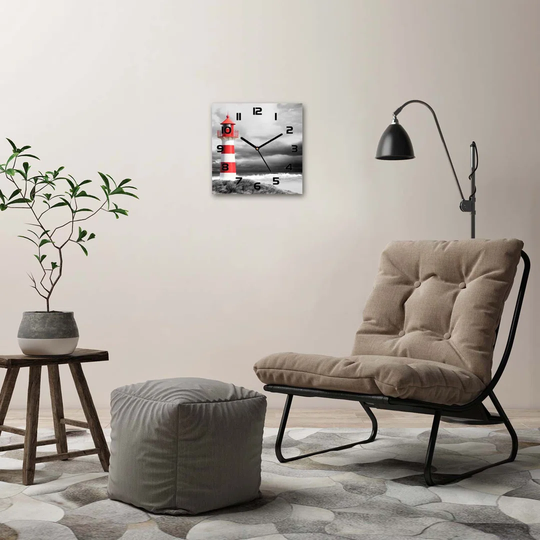 Lighthouse Silent Wall Clock