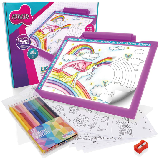 Artworx Light Up Tracing Pad Set