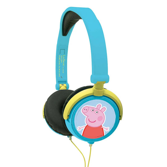 Lexibook Peppa Pig Foldable Stereo Headphones With Volume Limiter