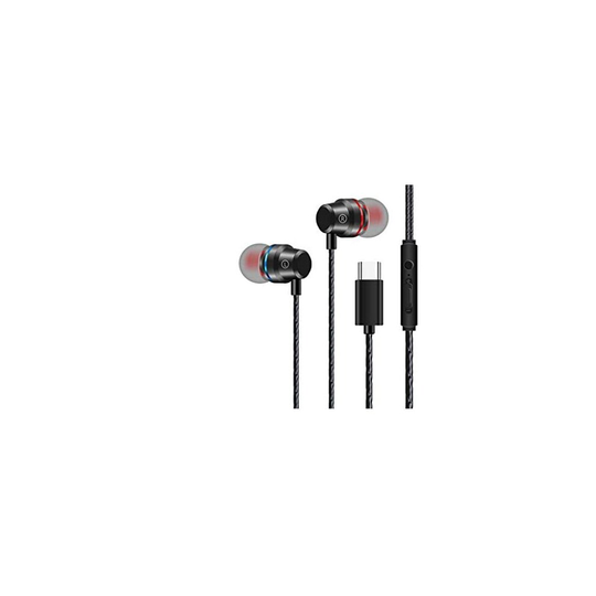 Type-C USB Type C Headphones Control with Microphone Stereo Headset for Le2