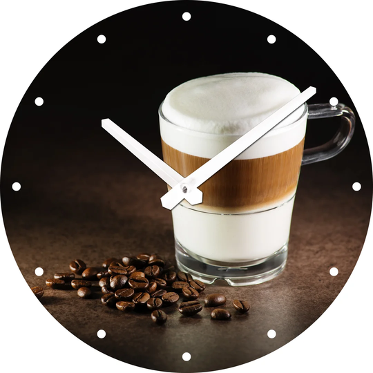 Coffee 25cm Wall Clock