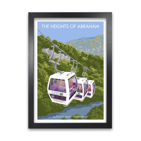 'Derbyshire Heights Of Abraham' Graphic Art