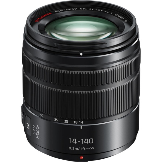 PANASONIC Lumix G Vario 14-140mm F3.5-5.6 II Asph. Power O.I.S. Black