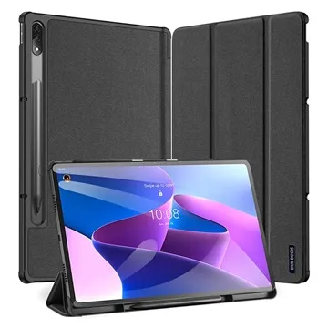Dux Ducis Domo Lenovo Tab P12 Pro Tri-Fold Folio Case - Black