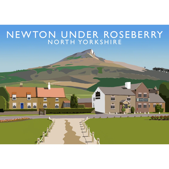 'Newton Under Roseberry' Graphic Art