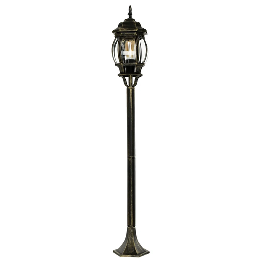 Weber Black 1-Light 111Cm H Hardwired Lamp Post