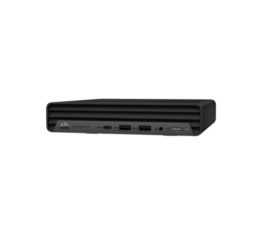 HP ProDesk Desktop Computer - Intel Core i5 8 GB RAM DDR4 SDRAM - 256 GB SSD Intel Q470 Chip - Windows 10 Pro 64-bit - Intel UHD Graphics 630 DDR4 SDRAM - IEEE 802.11ax - 65 W L