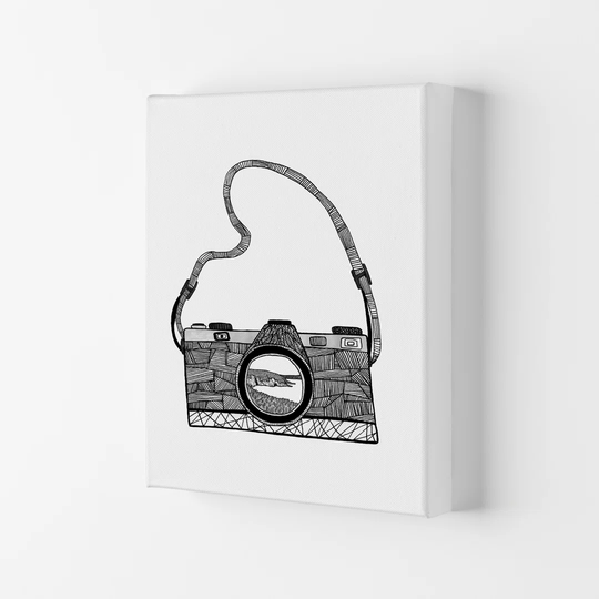 Camera by Carissa Tanton - Graphic Art Print