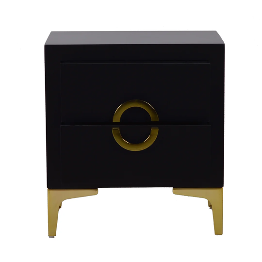 Paulus 2 Drawer Bedside Table