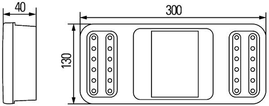 Combination Tail Light 2VP 345 900441