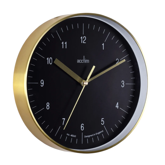 Stetson 19.6cm Silent Wall Clock
