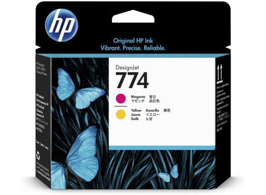 HP 774 Magenta/Yellow Printhead - P2V99A