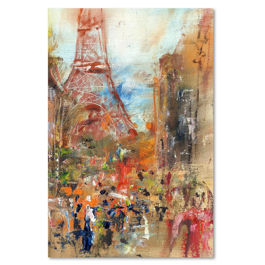 Canvas Print, Cities And Colorful Architecture 16413