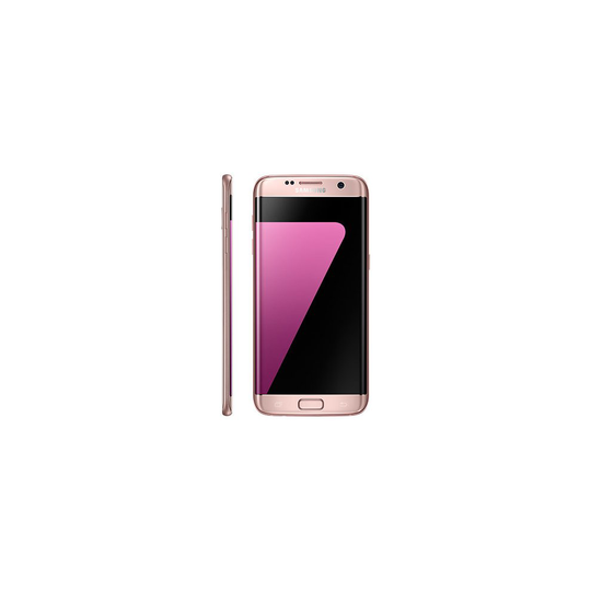 (Unlocked, Pink) Samsung Galaxy S7 Edge Single Sim | 32GB | 4GB RAM