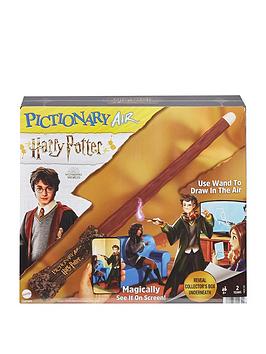 Mattel Pictionary Air Harry Potter Magical Family Drawing Game
