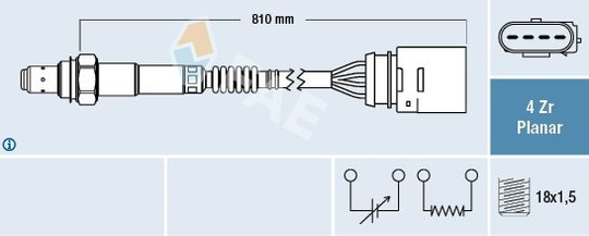 Lambda Sensor 77406