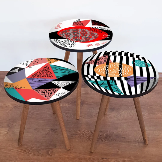 Avendano 3 Piece Nest of Tables