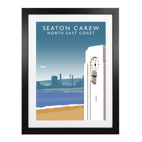 Seaton Carew by Richard O'Neil - Graphic Art Print on Paper
