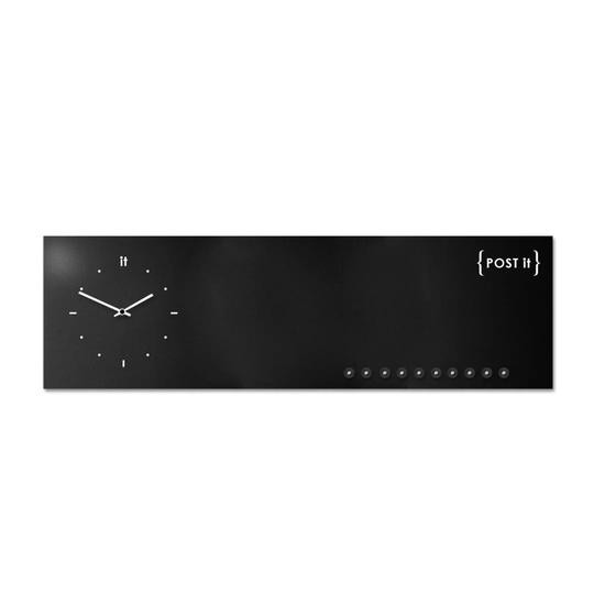 Office Clock Magnetic Wall Mounted Combo Board