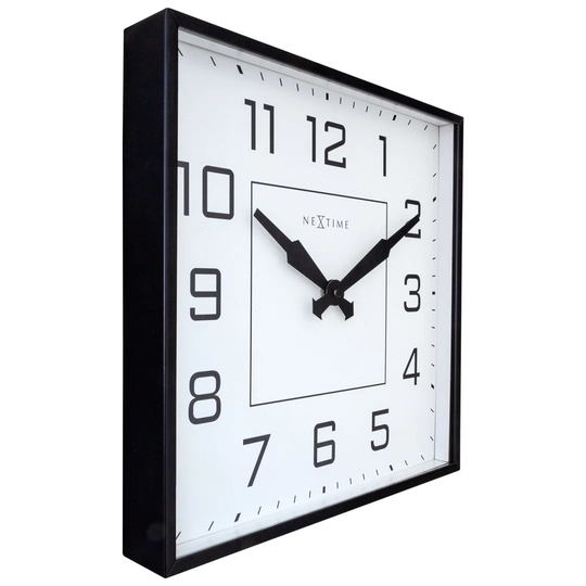Sweep Metal "Be Square" Silent Wall Clock