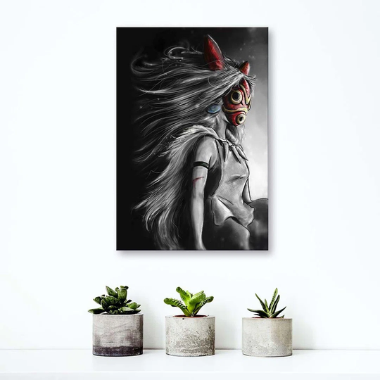 Canvas Print Anime Princess Mononoke