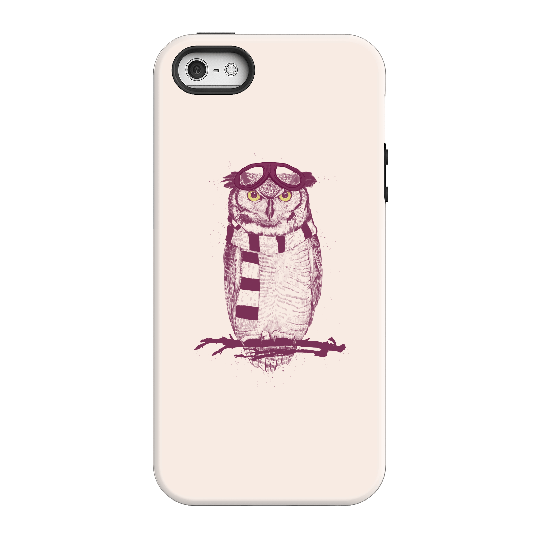 Balazs Solti Winter Owl Phone Case for iPhone and Android - iPhone 5/5s - Tough Case - Matte