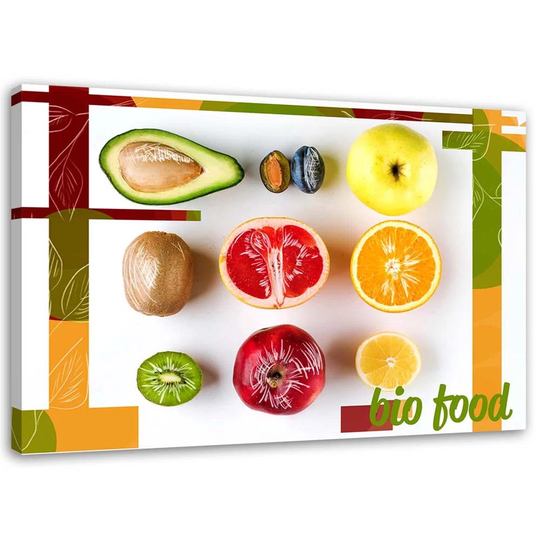 Canvas Print Fresh Fruit Fruits
