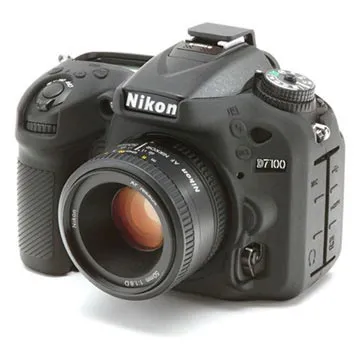 Nikon D7100, D7200 Silicone Case - Black