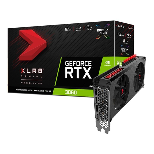 PNY GeForce RTX 3060 12GB XLR8 Gaming REVEL EPIC-X Ampere Graphics Card