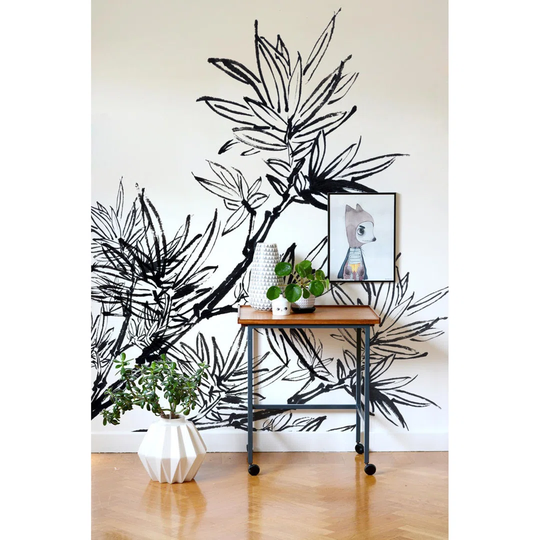 Morosco Bamboo Tree Leaves Wallpaper