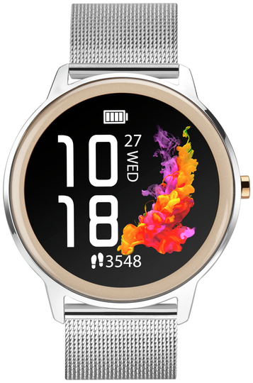Sekonda Ladies Stainless Steel Mesh Strap Smartwatch