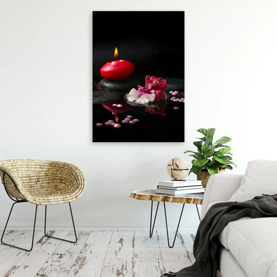 Canvas Print, Religious Red