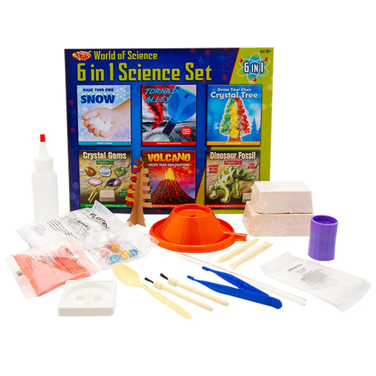 Doodle 6 In 1 Science Playset
