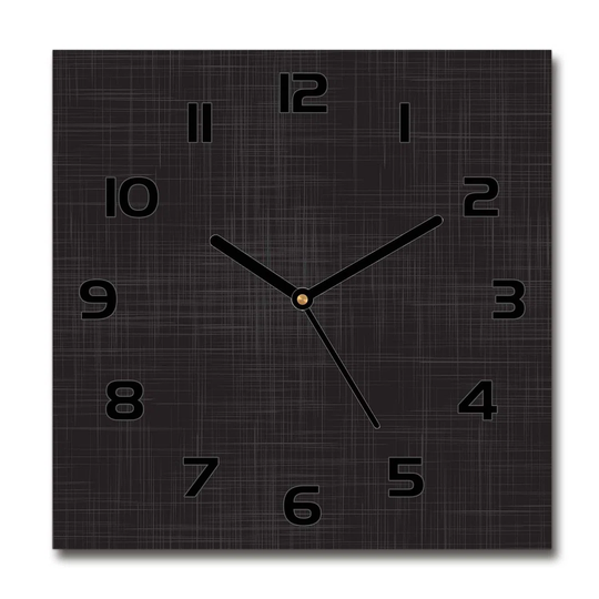 Linen Texture Silent Wall Clock