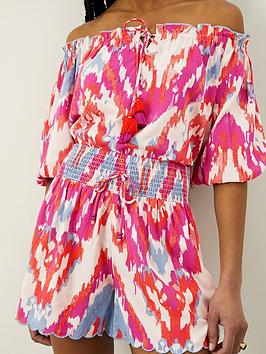 Monsoon Ikat Print Shorts