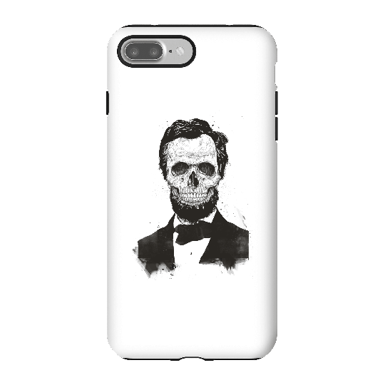 Balazs Solti Suited And Booted Skull Phone Case for iPhone and Android - iPhone 7 Plus - Tough Case - Matte